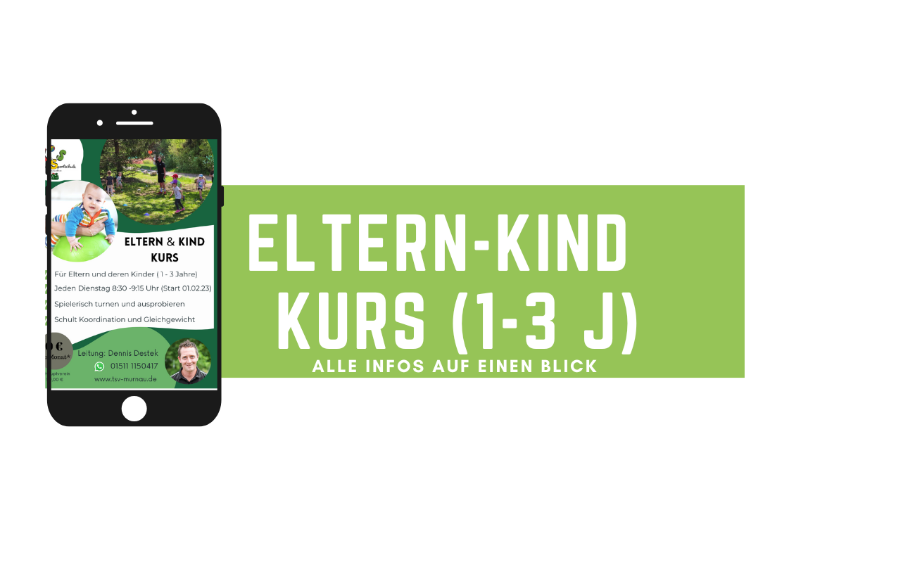 Informationen zum Eltern Kind Kurs der Kindersportschule in Murnau